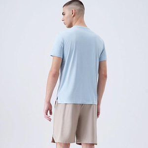 High Quality Quick Dry Men s <b>Tshirts</b> for Workout and Running Wholesale Athletic Activewear - Product Image 3