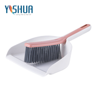 YISHUA table de balayage en plastique domestique, clavier d'ordinateur de bureau, brosse de nettoyage de pelle à poussière