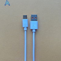 Cable de carga y transferencia de datos USB-A a USB-C tipo C de PVC de 100 cm y 6 A, longitud personalizable, cable USB de alta calidad a bajo precio.