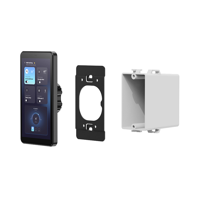 Smart Home Automation 5.5 Inch POE In-Wall Android Tablets RJ45 RS485 Wall-mounted Tablets KNX NFC Controller Kiosk Touch Screen