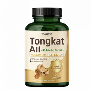 Complément énergétique pour hommes adultes OEM/ODM Tongkat Ali, végétalien, sans gluten, capsules naturelles de Maca et Ashwagandha - Product Image 1