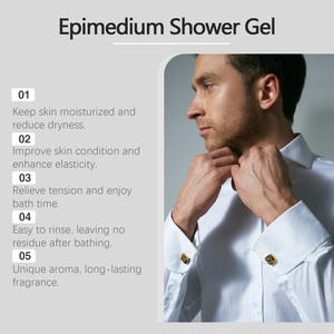Gel Douche Épimède <span class=keywords><strong>North</strong></span> Moon 100ml pour Hommes : Contre l'Exhaustion, l'Éjaculation Précoce, la Perte de Libido, Améliore l'Humeur, Nettoyant et Hydratant - Product Image 4