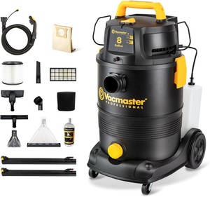 Aspiradora Vacmaster VK809PWR 0201 de 8 Galones y 5.5 HP de Potencia Máxima para Líquidos, Sólidos y Tapicería - Product Image 1
