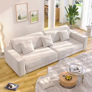 Canapé de luxe moderne, canapé en éponge haute densité avec un design minimaliste pour le salon intérieur - Product Image 1