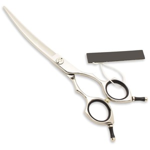 Ciseaux à cheveux en acier inoxydable, ciseaux droits et tranchants pour la coupe de la barbe, outil professionnel de salon - Product Image 1