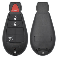 Clé télécommande auto 4 boutons 433 MHz avec puce transpondeur ID46 FCCID M3N5WY783X IYZ-C01C, télécommande de voiture sans clé pour fournitures de serrurier