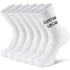 Calcetines Personalizados al por Mayor de Poliéster/Algodón Antideslizantes, Transpirables y Ecológicos, Tejidos Suaves para Uso Diario, para Hombres, Mujeres, Niños y Jóvenes - Product Image 1