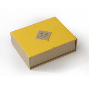 <b>Magnetic</b> Rigid Jewelry Box Glossy & Matt Laminated Paper Packaging for <b>Earrings</b> Rings Necklaces Bracelets & Glasses Embossing - Product Image 2