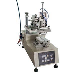 Automatic Small Tabletop Oblique Arm Flat Silk Screen <b>Printing</b> <b>Machine</b> for PVC Sheet Paper Logo <b>Printing</b> - Product Image 1