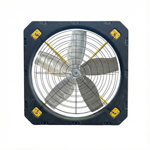 Ventilador de Panel Industrial de 45'' con Motor EC de Alta Eficiencia, 380V, para Montaje en Techo en Almacenes y Áreas Públicas, Ventilador de Refrigeración por Aire - Product Image 3