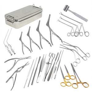 Juego de 26 Piezas para Septoplastia, Instrumentos Quirúrgicos Nasales de Acero Inoxidable, Manual de Cirugía Nasal, Instrumentos para Rinoplastia y Turbinas Nasales, Certificación CE - Product Image 1