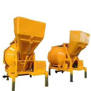 ZEYU Factory Manufacture 320L Mobile Diesel Electric Gasoline Powered Manual Rotating Mini Concrete Mixer JZC 320-D Cement Mixer