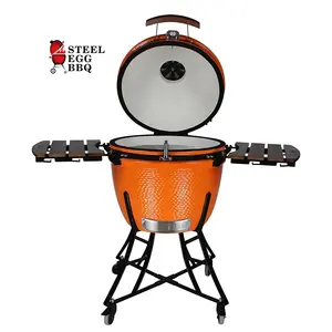 SEB KAMADO <span class=keywords><strong>Barbacoa</strong></span> Parrilla al aire libre Cocina <span class=keywords><strong>Barbacoa</strong></span> Parrilla de carbón Kamado <span class=keywords><strong>Grill</strong></span> 24 pulgadas - Product Image 3