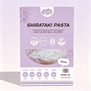 Nouilles <span class=keywords><strong>de</strong></span> Konjac Shirataki chinoises, faibles en gras et en calories, compatibles Keto, sans gluten, repas instantané - Product Image 1