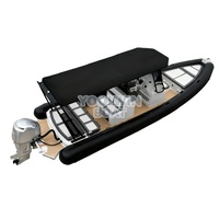 Bateau semi-rigide gonflable (RIB) en aluminium à faible entretien, haute performance, SP900