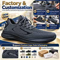 Chaussures de course en maille grise anthracite respirantes à lacets avec semelle amortissante pour hommes et femmes, chaussures décontractées