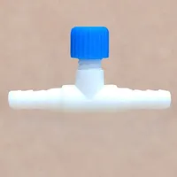 Raccord de tuyau d'aquarium à valve d'air réglable, droit, 3 voies, 4 voies, durable, pour aquarium