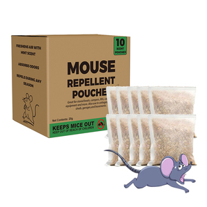 Pochette Répulsive Anti-Souris Naturelle et Écologique à Parfum Herbal, Longue Durée, pour Extérieur et Véhicules – Meilleure Vente - Product Image 1