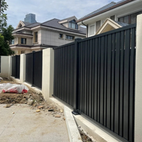 Panneaux de clôture décoratifs traditionnels en aluminium thermolaqué résistant aux intempéries, découpés au laser, pour escaliers, jardins, sécurité extérieure, bricolage