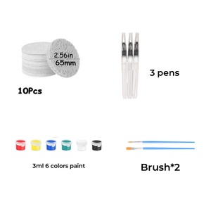 10 PCS 3D Vẽ Ma Thuật vải xốp với bàn chải nước trẻ em tự làm giấy vẽ nghệ thuật 3D giấy vẽ tự làm Bộ Sơn - Product Image 5