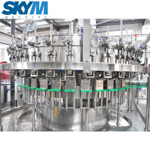 Skym Automatische <span class=keywords><strong>Co2</strong></span> Koolzuurhoudende Frisdrankdranken Soda Water Drinkt Drank Bier Vulmachine Productielijn - Product Image 4