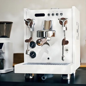 Cafetera Espresso Eléctrica Semiautomática de 1L con Caldera de Acero Inoxidable, de Alta Capacidad para Uso Comercial y Hotelero, Recién Llegada - Product Image 4