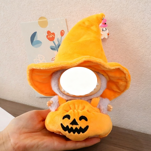 Set de Accesorios de Alta Calidad para Disfraz de Calabaza de Halloween, DIY, Incluye Sombrero, Pantalones, Suéter y Decoración, Reemplaza el Traje de Muñeca - Product Image 5