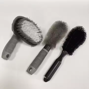 पोर्टेबल टिकाऊ पीपी पेशेवर नरम ब्रिस्टल व्हील ब्रश वॉशर उपकरण - Product Image 4