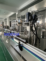 Machine de remplissage et de bouchage automatique de liquides 10 ml, ligne de remplissage et de bouchage monobloc pour bouteilles, machine de remplissage de sirop liquide