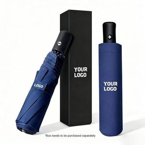 Lightweight Compact Folding Colorful Custom Oem Advertising Automatic <b>Windproof</b> <b>Umbrella</b> With Logo - Product Image 1