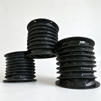 Cache-Vis Anti-Usure, Soufflet Télescopique Flexible pour Vis Mère de Machine CNC, Vente Directe Usine