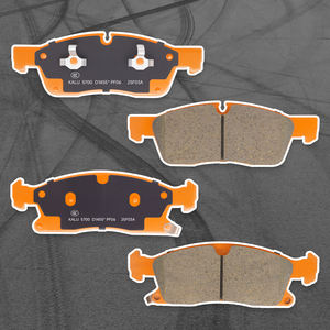 Kaluj Auto Parts Sistema de frenos de coche Juego de pastillas de freno delanteras de cerámica D1455 68052-370AA para Jeep Grand Cherokee Dodge <span class=keywords><strong>Durango</strong></span> - Product Image 3