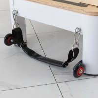 Table de Pilates Cadillac Trapeze Professionnelle en Alliage d'Aluminium Réglable avec Barre de Poussée Robuste pour Studio et Gym à Domicile