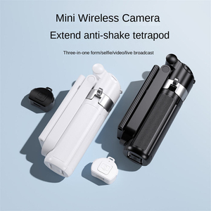Popular Mini Trípode Universal Plegable para Selfies, Inalámbrico, Portátil, para Viajes, Base Cuádruple para Teléfono Móvil - Product Image 2