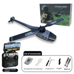 Mini Drone <span class=keywords><strong>Hélicoptère</strong></span> Hornet Noir C128 RC Jet de Combat avec Caméra Wifi 1080P RTF - Jouet d'usine - Product Image 6