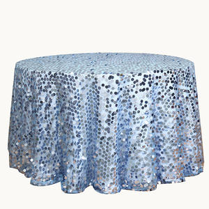 Vente en gros <span class=keywords><strong>de</strong></span> nappes rondes dorées <span class=keywords><strong>de</strong></span> <span class=keywords><strong>luxe</strong></span> à paillettes brodées <span class=keywords><strong>de</strong></span> 18mm pour décoration <span class=keywords><strong>de</strong></span> mariage et <span class=keywords><strong>de</strong></span> fête - Product Image 5