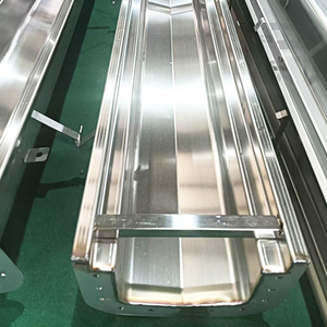 ステンレス鋼マンホールカバー、雨水格子、排水溝カバー、装飾的な長方形の下水道開口部中庭フレーム - Product Image 6