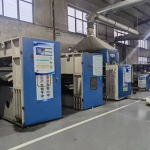 Kullanılan tekstil makineleri jakarlı iğneleme makinesi çift taraflı iğneleme tezgahı iğne makinesi