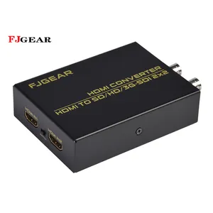 Fjgear HD MI para SDI Video Converter/switcher, alta qualidade 2 portas HD MI para 2 portas SDI conversor com preço de fábrica