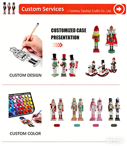 กรอบรูปขนาด 38 ซม. รูปทหารนัทแครกเกอร์สำหรับตกแต่งบนโต๊ะ - Product Image 4