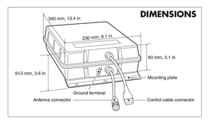 <span class=keywords><strong>Tuner</strong></span> d'antenne extérieur ICOM AH-730 1,8 à 50 MHz - Product Image 3