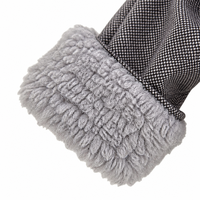 Manteau d'hiver à capuche en polaire pour bébé, doublure Sherpa 100% polyester, veste chaude épaisse unisexe pour enfants avec boutons