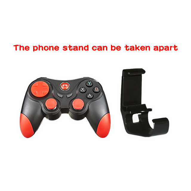 Custom OEM HY-5-A Wireless BT Gamepad Suction Cups Phone Holder Mobile Gaming Android/iOS/PC Support Turbo Vibration Private