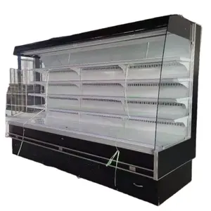 Supermarket commercial fruit and vegetable showcase cabinets