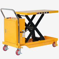 JIALITE OEM Mesa Elevadora Eléctrica Personalizable 500-2000KG Plataforma Hidráulica Móvil de Acero al Carbono 1200x600mm para B2B