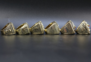 Großhandel 1974 1975 1978 1979 2005 2008 Pittsburgh Steelers Super Bowl Championship <span class=keywords><strong>Ring</strong></span> 6 Ringe Set Vergoldet Herren Ringe - Product Image 5