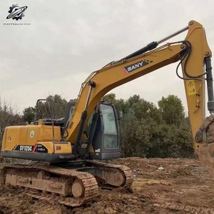 Excavadora Usada Sany125C, Máquina de Movimiento de Tierras para Ingeniería Hidráulica, Modelo SY60 75 95 135 - Product Image 6