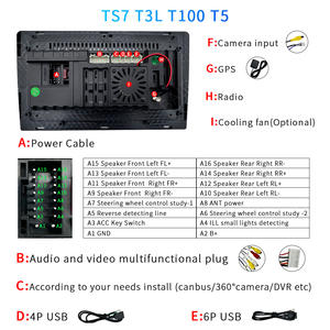 Autoradio Android Universale T100 9 Pollici con Display QLED, Carplay, GPS Personalizzabile, Stereo e Navigazione Universale per Auto, Lettore <span class=keywords><strong>DVD</strong></span> - Product Image 4