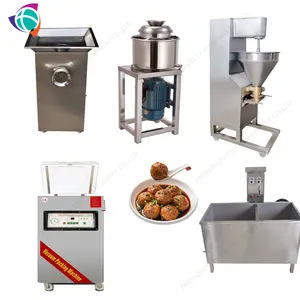 Commercial Meatball Shaping Molding Forming Line For Vegetarian And Fish Meatball