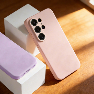 Высококачественный чехол из жидкого силикона с микрофиброй, ударопрочный, для Samsung S25 ULTRA, S26 PLUS, серии S24, силиконовый чехол - Product Image 5